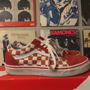 Checkered Vans